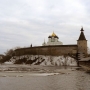 Кремль, разлив реки