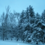 Голубой снег Голубых Озер.